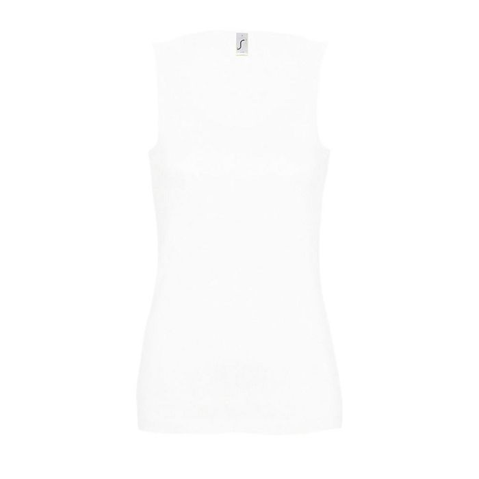 Débardeur classique blanc femme