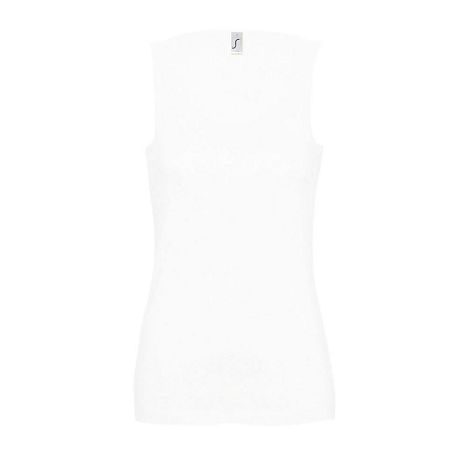 Débardeur classique blanc femme