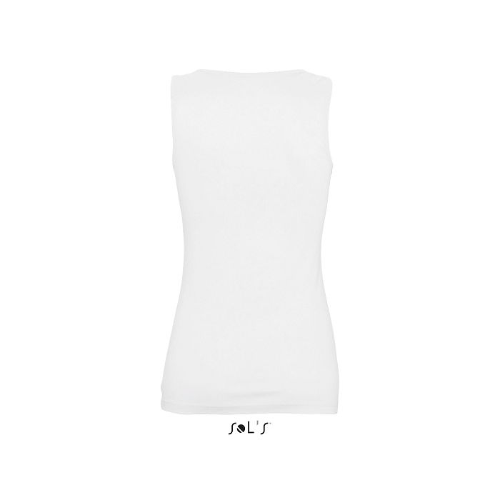  Débardeur classique blanc femme