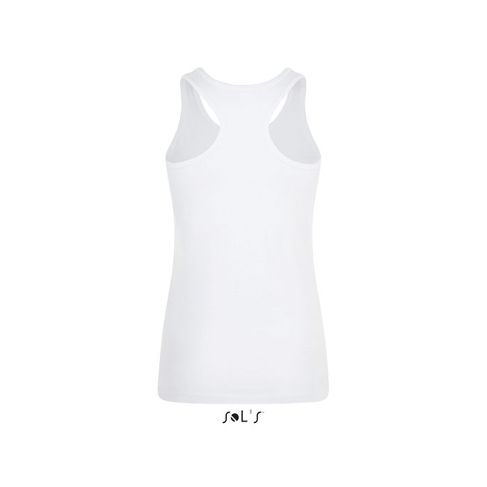  Débardeur blanc femme en coton