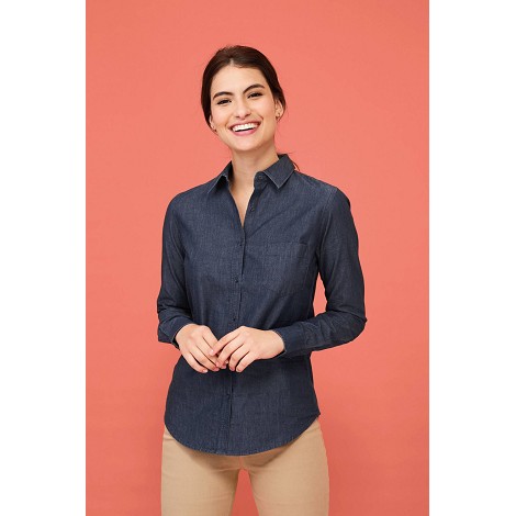 Chemise femme en denim