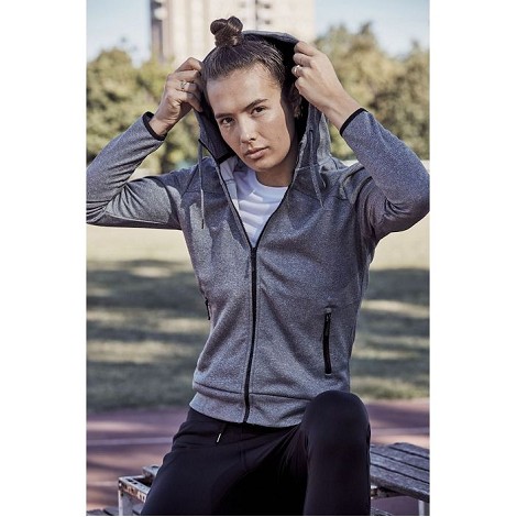 Veste zippée femme