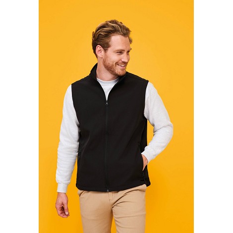 Softshell homme sans manches