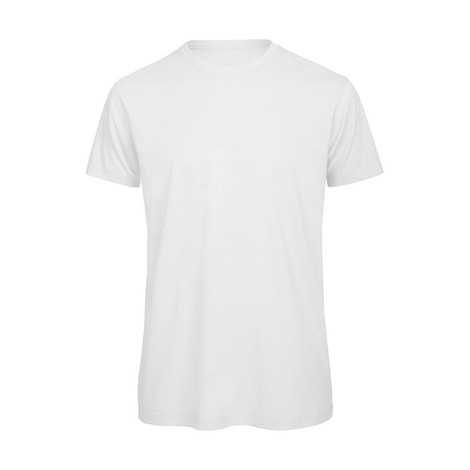 Tee-shirt coton bio homme blanc