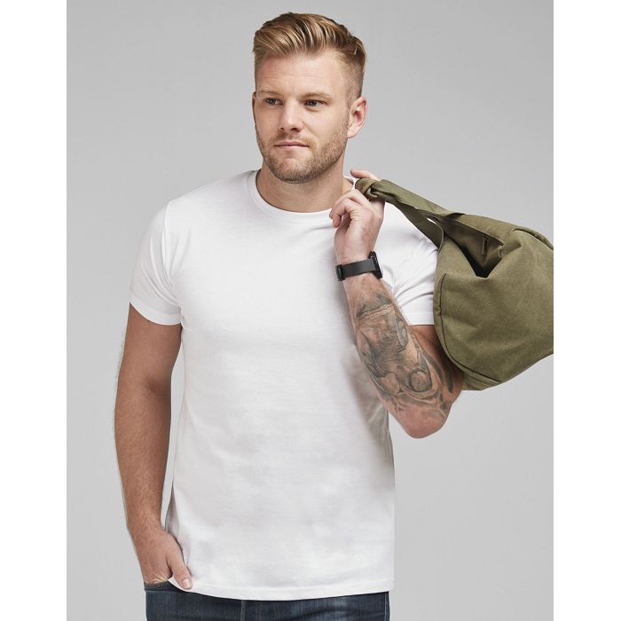  Tee-shirt promotionnel indémodable blanc homme 160 g/m²