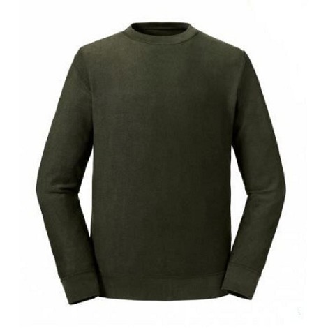 Sweatshirt col rond réversible bio