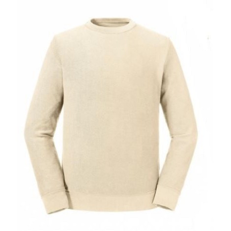 Sweatshirt col rond réversible bio