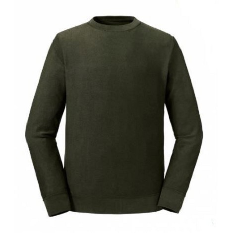 Sweatshirt col rond réversible bio