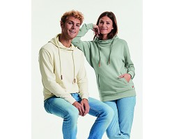 Sweatshirt à capuche unisexe bio