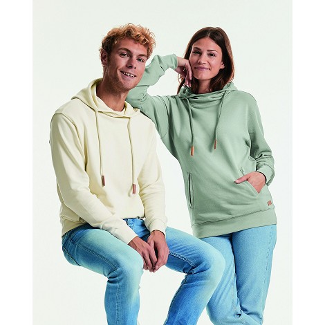 Sweatshirt à capuche unisexe bio