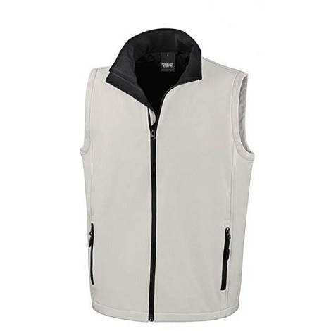 Bodywarmer softshell homme sans manches