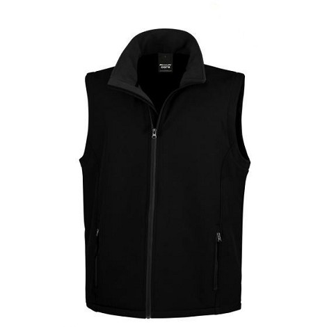 Bodywarmer softshell homme sans manches