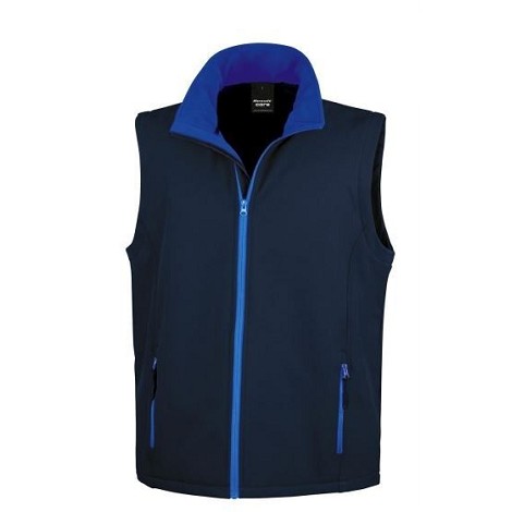 Bodywarmer softshell homme sans manches