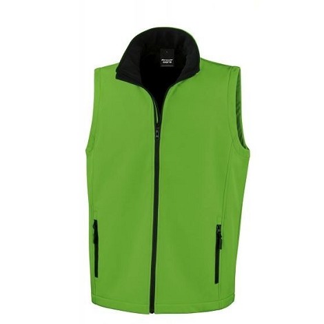 Bodywarmer softshell homme sans manches