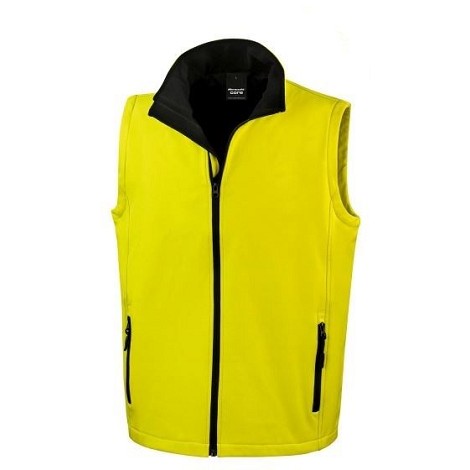 Bodywarmer softshell homme sans manches