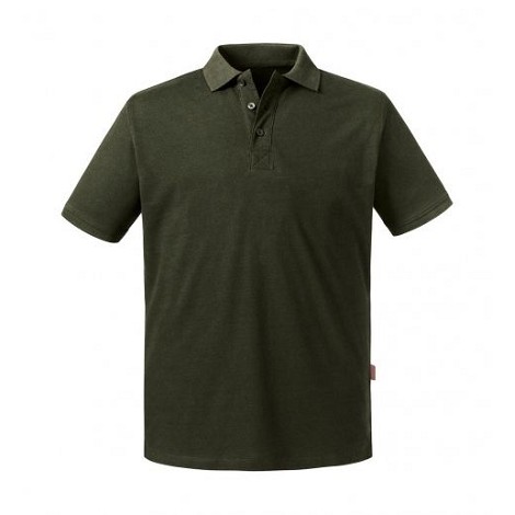 Polo piqué homme manches courtes