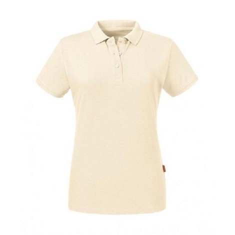 Polo piqué femme manches courtes