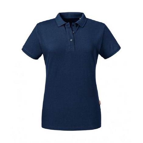 Polo piqué femme manches courtes