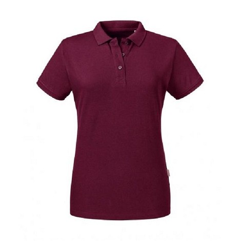 Polo piqué femme manches courtes