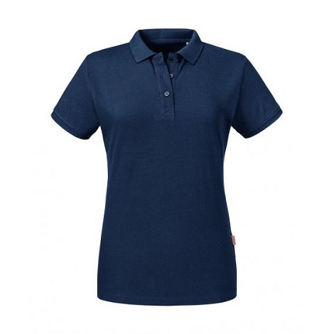 Polo piqué femme manches courtes