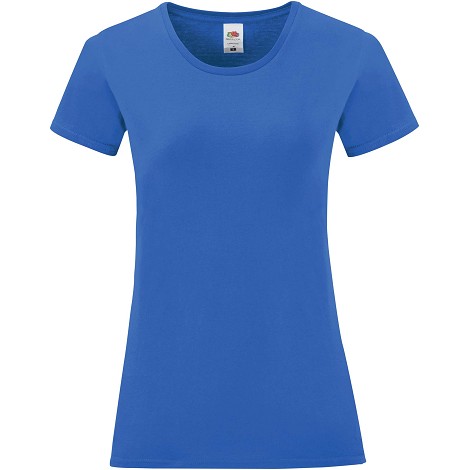 Tee-shirt femme slim couleur 100% coton
