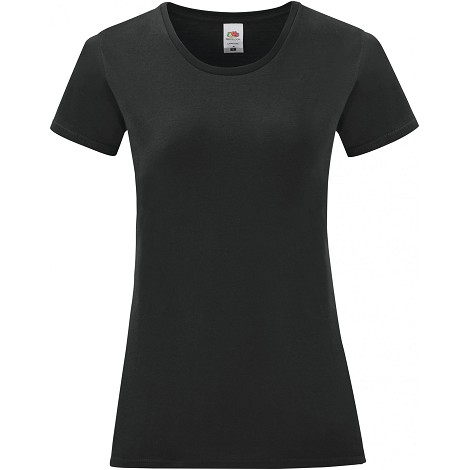 Tee-shirt femme slim couleur 100% coton