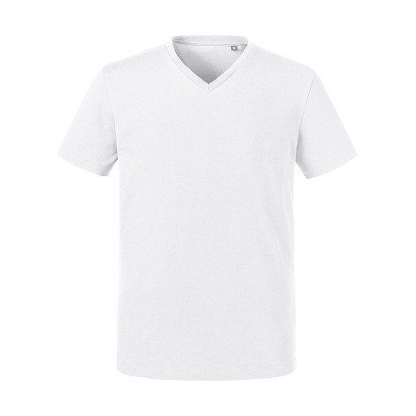 Tee-shirt col V homme couleur