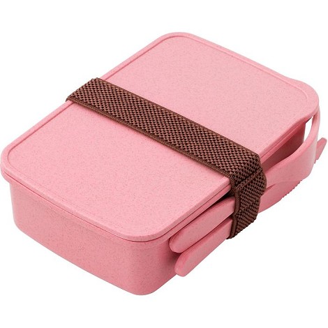 Lunch box en paille de blé