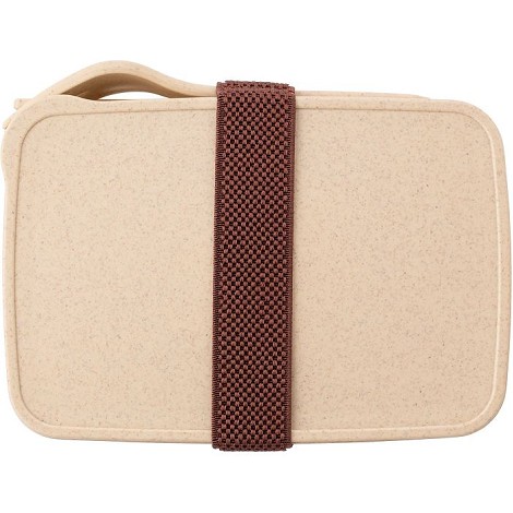 Lunch box en paille de blé