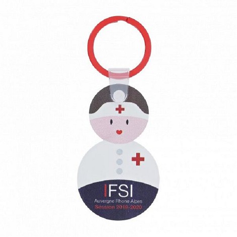 Porte-clés 100% sur-mesure PMMA