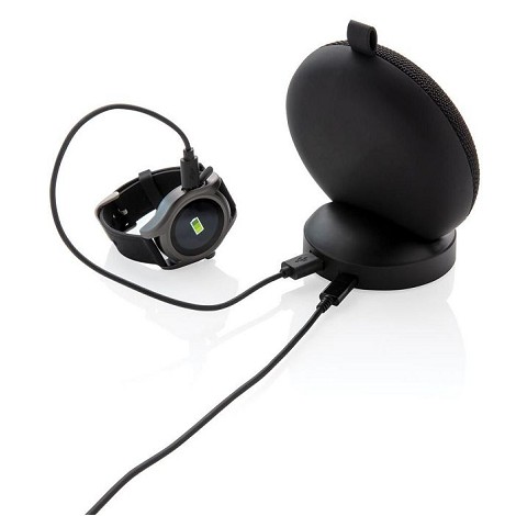 Enceinte avec station de chargement