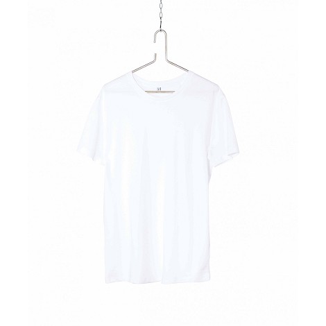  Tee-shirt bio blanc pour impression quadri 145 g/m²