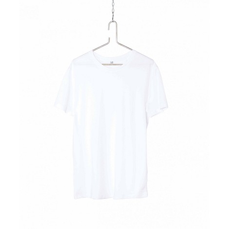 Tee-shirt bio blanc pour impression quadri 145 g/m²