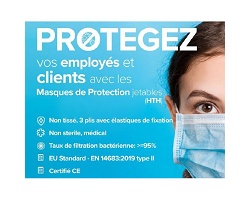 Masque chirurgical jetable de grande qualité