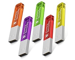 Clé USB colorée 16 Go