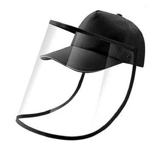 Casquette avec bouclier PVC