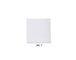 Serviette personnalisée blanche en Microfibre 30 x 50 cm