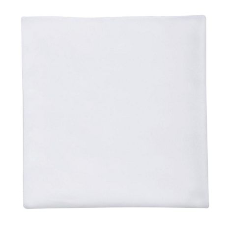 Serviette personnalisée blanche en Microfibre 30 x 50 cm