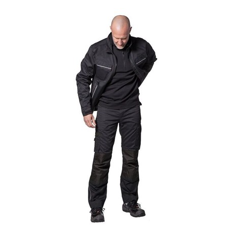 Sweatshirt double face zip homme