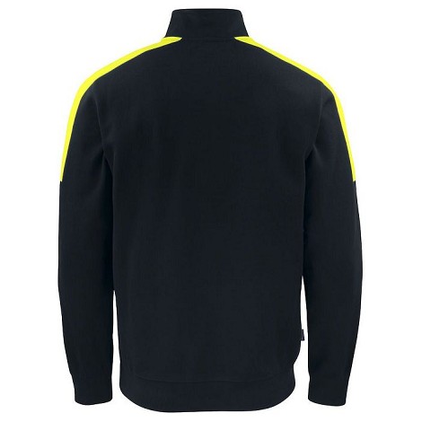 Sweatshirt double face zip homme