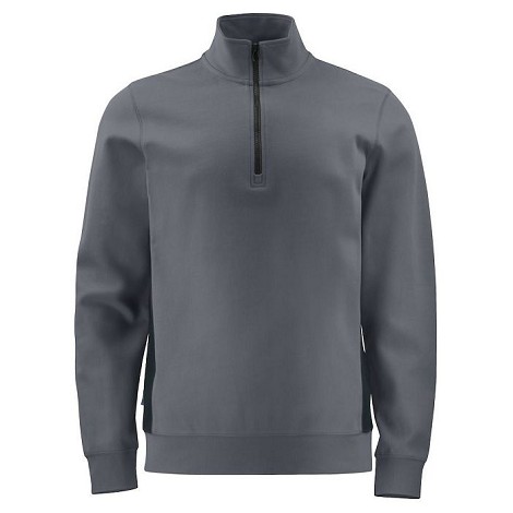 Sweatshirt double face zip homme