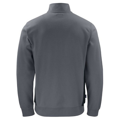 Sweatshirt double face zip homme