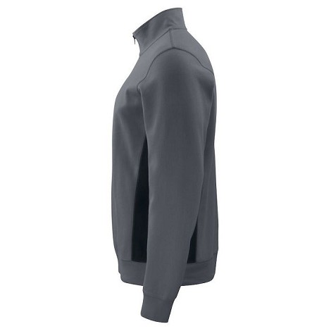 Sweatshirt double face zip homme