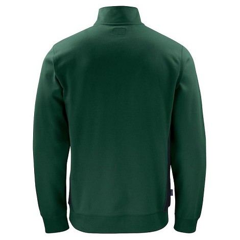 Sweatshirt double face zip homme