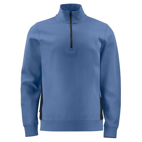 Sweatshirt double face zip homme