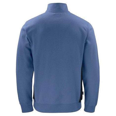 Sweatshirt double face zip homme