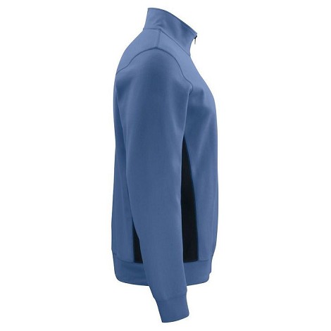 Sweatshirt double face zip homme