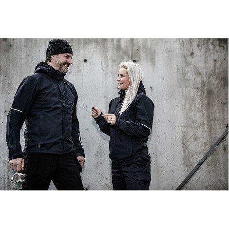 Veste softshell capuche homme