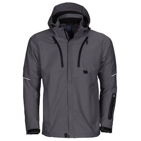 Veste softshell capuche homme