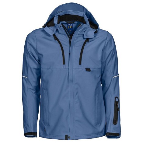 Veste softshell capuche homme